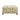 Foria - Floral Storage Ottoman - Yellow