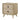 Nightstand & 2 Drawers - Beige