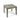 Dexterity - Outdoor Square Side Table With Wood Frame - Gray