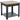 Essex - Side Table - Black, Whiskey