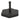 Umbrella Base With Hexagonal Shape - Black