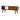 Prism Sliding Media Unit - Chestnut