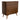 Caroline - Mid-Century Modern Dresser 3 Drawer - Brown / Wood