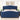 Marcella - King Upholstered Shelter Headboard Bed Set - Dark Sapphire Blue