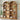 Freestanding Tall 5 Tier Display Bookcase For Living Room (Set of 2) - Brown