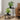 13" Tall, Artificial Plant, Monstera Calthea, Indoor, Faux, Fake, Table, Greenery, Potted, Decorative (Set of 2) - Green / Black