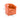 Wilmore - Elegant Swivel Barrel Chair - Orange