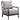 Removable Back Accent Chair