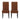 Pertica - Dining Upholstered Armless Chairs (Set of 2)