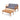 Aston - 2 Piece Wood Outdoor Patio Conversation Seating Set With Cushions