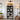 Essex - High 5 Shelf Bookcase - Black, Whiskey