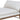 Daybed With Leather Strap Detail - White