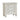 Cottage 3 Drawer Nightstand With Pull Out Tray - Cream White