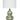 Capri - Table Lamp - Soft Green / Cream / Clear Acrylic