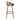 Cassis - Mid Century Modern Fixed Height Barstool With Swivel With Round Footrest (Set of 2)