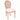 Dining Chairs, Upholstered With Round Back (Set of 2) - Beige