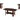 Table Set: Coffee, End, Side, Accent, Living Room, Transitional (Set of 3) - Cherry