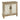 Driscoll - 2 Door Cabinet With Floral Design - Reclaimed Natural