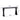 Console Table With Crossed Legs For Hallway - Black