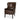 Accent Chair With Nailhead Trim And Birch Wood Legs - Dark Brown