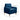Contemporary Tufted Back Accent Chair With High Density Foam Support - Blue