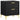 2 Drawer Rectangular Nightstand - Black