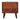 Lid Up Storage Stool - Brown