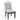2 Tone Chairs With Tapered Legs (Set of 2) - Beige / Black / Black