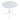 Round Table - White