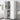 Tall And Wide Bathroom Floor Storage Cabinet With 4 Doors, Adjustable Shelves - White