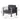 Cape Coral - Club Chair - Dark Gray