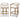 Bar Stool For Gardens And Patio (Set of 2) - Wood