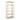 Ellis - 5 Shelf Open Frame Bookcase - Natural