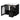 Wall-Mounted Bathroom Vanity Set With Sink, 2 Drawers And Soft-Close Door