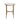 Bedford - Oval Mirror Accent Table - Antique Bronze