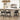 Milan - Modern Webbing Back Stool With Arms (Set of 3)