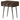 Gibson - Coffee 1 Drawer Rectangular Side Table With Angled Legs - Coffee