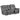 Carmen - Cool Motion Loveseat With Storage, With Reclining Function And Built In Storage - Gray