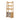 Modern Furniture Style 2 In 1 Pet Friendly Dog Crate Ladder Bookcase - Ancient Oak