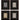 Neutral Strokes Framed Print (Set of 4) - Black