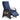 Outdoor Recliner Chair, Separate Adjustment Mechanism Pe Wicker Adjustable Reclining Lounge Chair And Removable Soft Cushion, Modern Armchair And Ergonomic For Home, Sunbathing Or Relaxation - Navy Blue