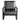 Classic Mid Century Modern Accent Chair With Durable Square Metal Frame, Armchair