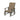 Outdoor Glider Swing Chair With Smooth Motion - Brown / Brown Mix