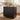 Mobile Kitchen Cart With Storage With 2 Doors, 3 Drawers & Adjustable Shelf - Black / Natural