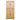 Fluted Kitchen Pantry Cabinet With 3 Keyboard Drawers & 6 Door Shelves Adjustable