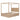 Canopy Platform Bed With Trundle And 3 Storage Drawers, 4 Post Solid Bed Frame With Headboard