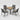 Gray Aluminum Patio Dining Set With Textilene Chairs, 5 Piece All Weather Outdoor Table And Chair Set For Patio, Porch, Garden