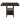 Finley - Square Counter Table With Storage Pedestal Dining Table - Espresso