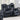 Power Reclining Loveseat With Adjustable Headrest, Storage, Cup Holders - Inky Blue