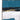 Around About Framed Canvas - Blue / White